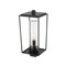 Z-Lite Sheridan 1 Light Outdoor Post Mount Fixture, Black And Seedy 594PHBS-BK - alternate 3